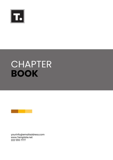 Free Chapter Book Cover Template to Edit Online
