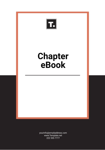 Free Chapter eBook Cover Template to Edit Online