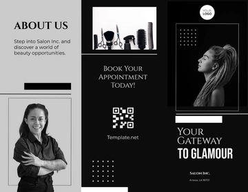 Free Salon Special Offer Brochure Template to Edit Online
