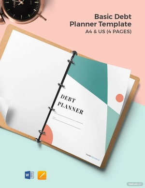 Basic Debt Planner Template