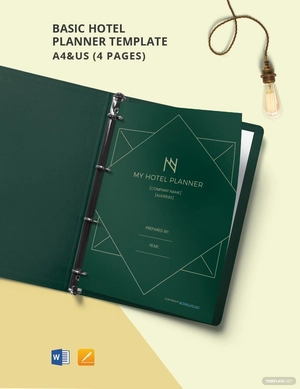 Basic Hotel Planner Template
