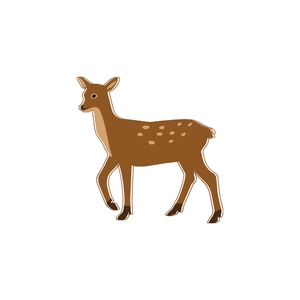 Free Deer Animal Icon to Edit Online