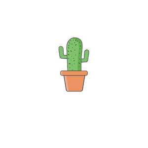 Free Cactus Plant Icon to Edit Online