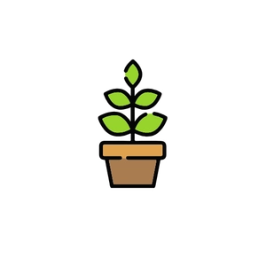 Free Cute Plant Icon to Edit Online