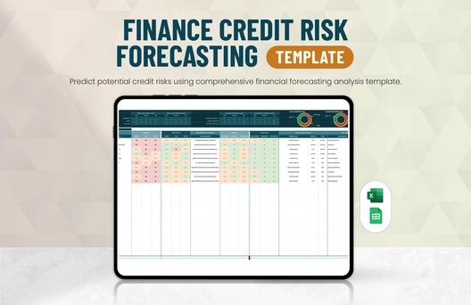 Finance Credit Risk Forecasting Template