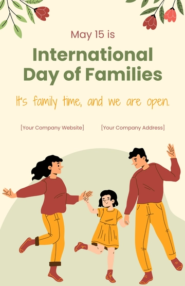 Free International Day of Families Poster Template to Edit Online Free International Day of Families Poster Template to Edit Online