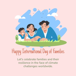 Free International Day of Families Instagram Post Template to Edit Online Free International Day of Families Instagram Post Template to Edit Online