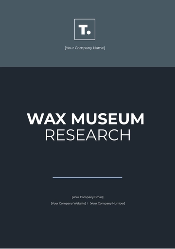 Free Wax Museum Research Template to Edit Online