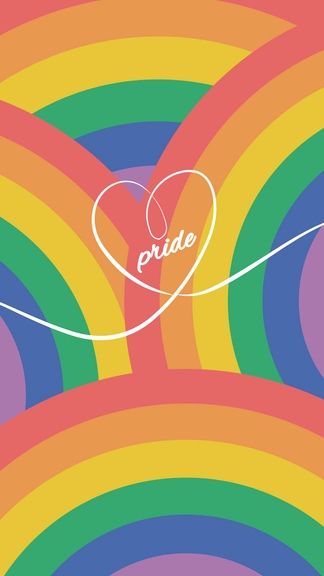 Free Pride Month Phone Background Template to Edit Online