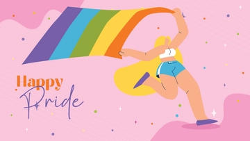 Free Pride Month Teams Background Template to Edit Online