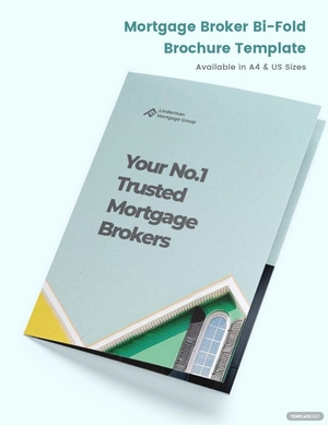 Mortgage Broker Bi-Fold Brochure Template