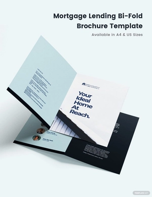 Mortgage Lending Bi-Fold Brochure Template