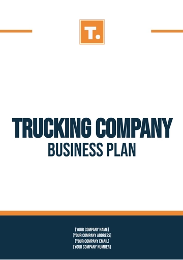 Free Trucking Company Business Plan Template to Edit Online