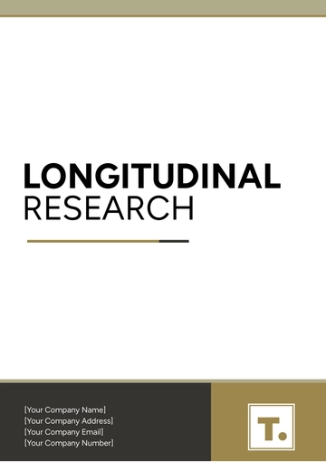 Free Longitudinal Research Template to Edit Online