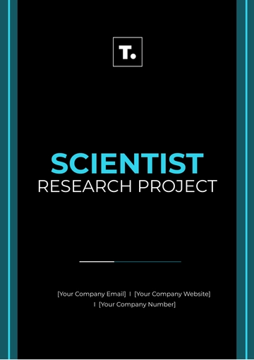 Free Scientist Research Project Template to Edit Online