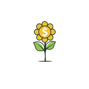 Free Dollar Plant Icon to Edit Online