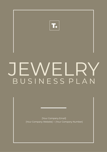 Free Jewelry Business Plan Template to Edit Online