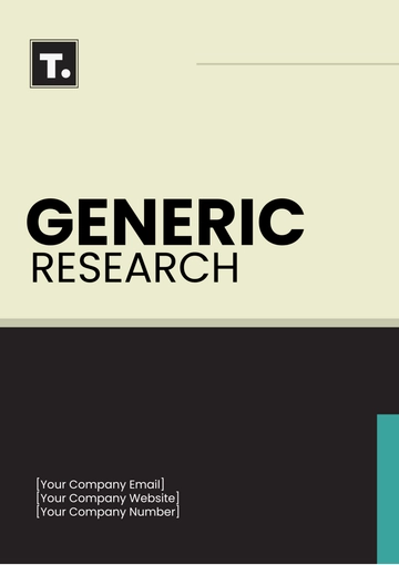 Free Generic Research Template to Edit Online