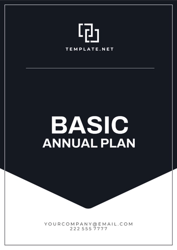 Free Basic Annual Plan Template to Edit Online
