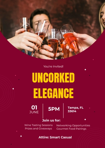 Wine Tasting Party Invitation Template - Edit Online & Download Wine Tasting Party Invitation Template - Edit Online & Download