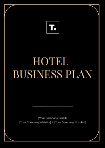 Free Hotel Business Plan Template to Edit Online