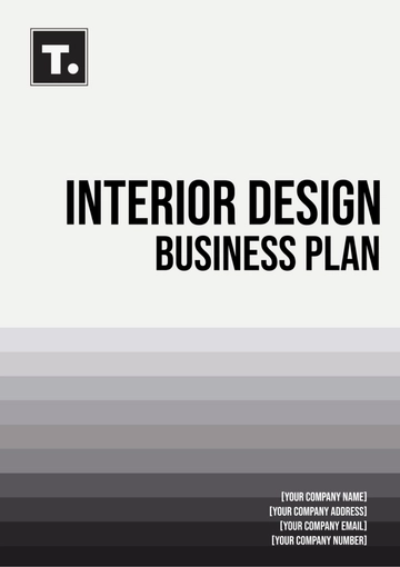 Free Interior Design Business Plan Template to Edit Online