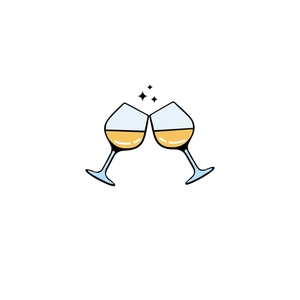 Free Wine Celebration Icon to Edit Online