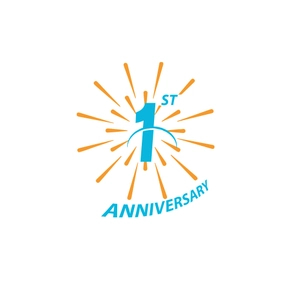 Free 1st Anniversary Celebration Icon to Edit Online