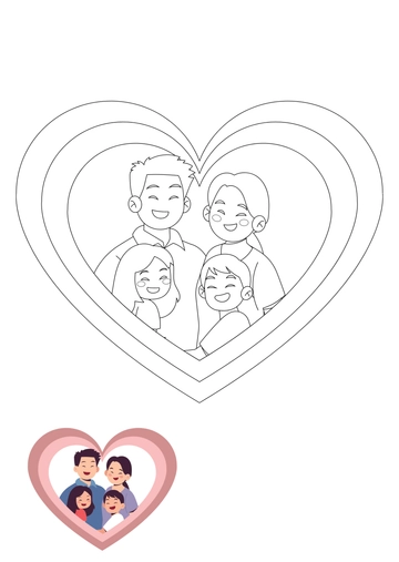 Free International Day of Families Coloring Page Template to Edit Online Free International Day of Families Coloring Page Template to Edit Online