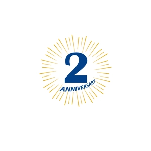 Free 2nd Anniversary Celebration Icon to Edit Online