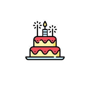 Free Birthday Celebration Icon to Edit Online