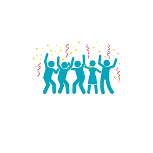 Free Team Celebration Icon to Edit Online