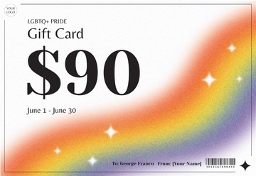 Free Pride Month Gift Template Clipart to Edit Online