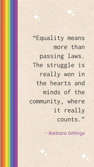Free Pride Month Equality Quotes Template to Edit Online