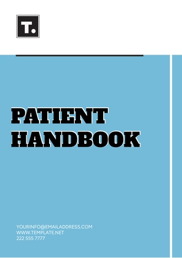 Free Patient Handbook Template to Edit Online