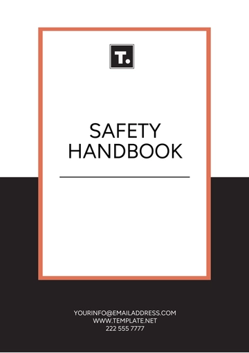 Free Safety Handbook Template to Edit Online