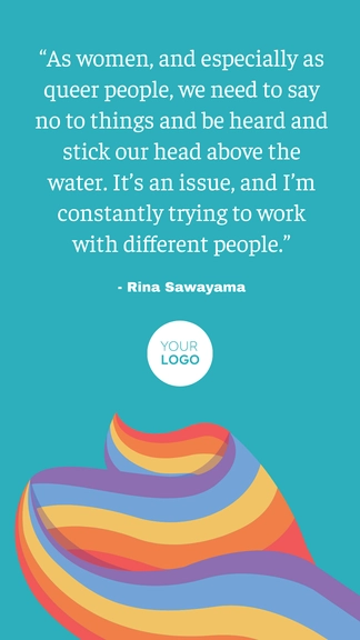Free Pride Month Quotes for Business Template to Edit Online