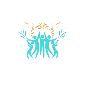 Free People Celebration Icon to Edit Online