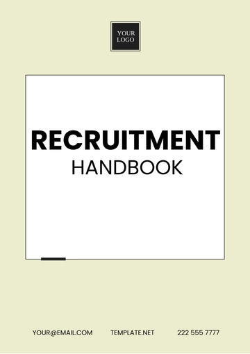 Free Recruitment Handbook Template to Edit Online