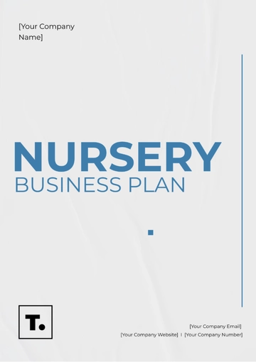 Free Nursery Business Plan Template to Edit Online