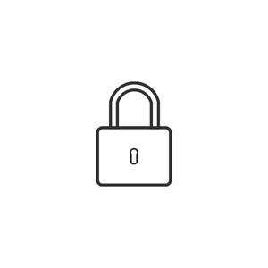 Free Lock Line Icon to Edit Online