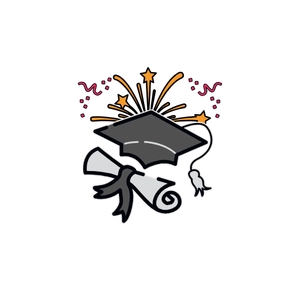 Free Graduation Celebration Icon to Edit Online