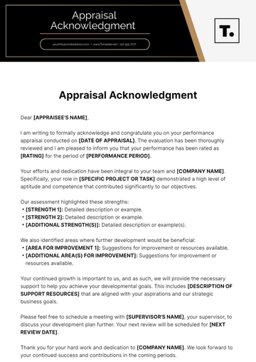 Free Appraisal Acknowledgment Template to Edit Online Free Appraisal Acknowledgment Template to Edit Online
