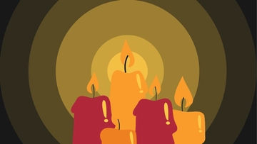 Free Candle Light Background to Edit Online