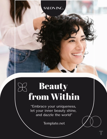 Salon Motivational Flyer Template - Edit Online & Download