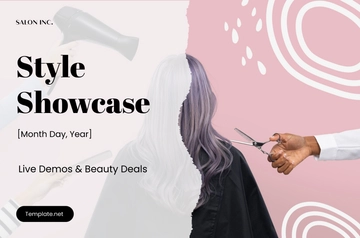 Free Salon Event Banner Template to Edit Online