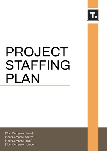 Free Project Staffing Plan Template to Edit Online