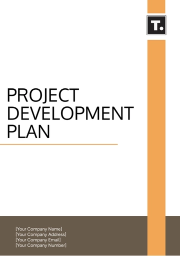 Free Project Development Plan Template to Edit Online