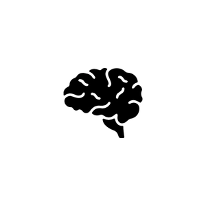 Free Brain Solid Icon to Edit Online