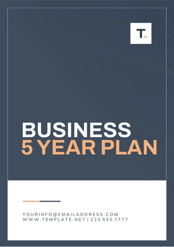 Free Business 5 Year Plan Template to Edit Online